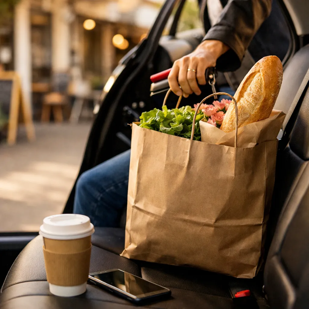 Déplacement local en voiture avec chauffeur privé dans le centre de Fontainebleau